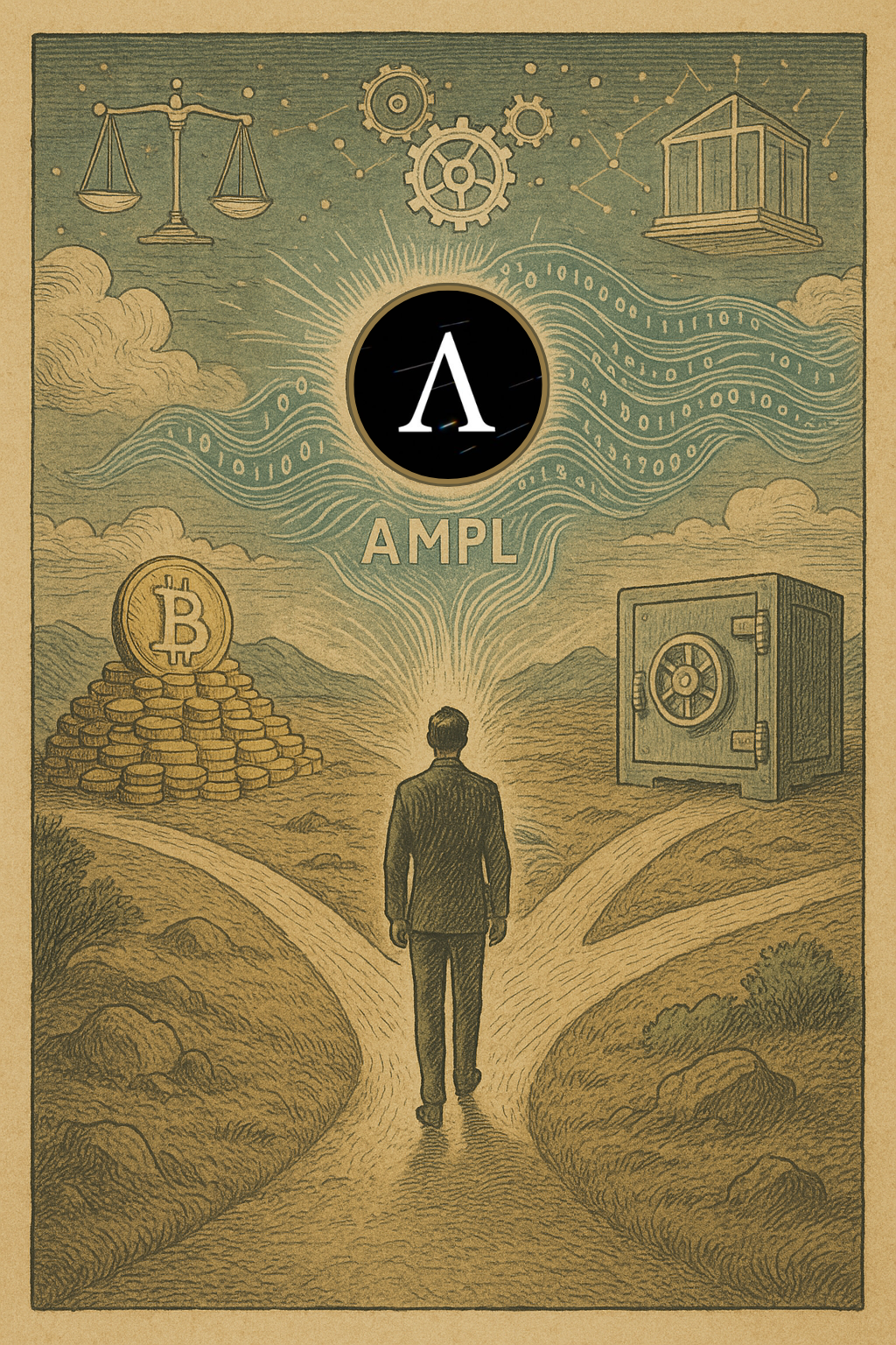 AMPL as a new monetary path diverging from Bitcoin and stablecoins