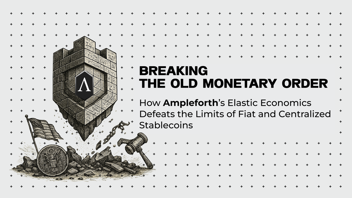 Trustless Stability: Ampleforth’s Decentralized Answer to Centralized Money