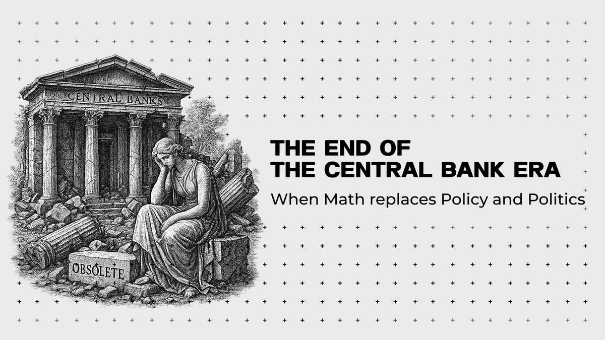 Why Central Banks Are About to Become Obsolete:                        The Ampleforth Revolution